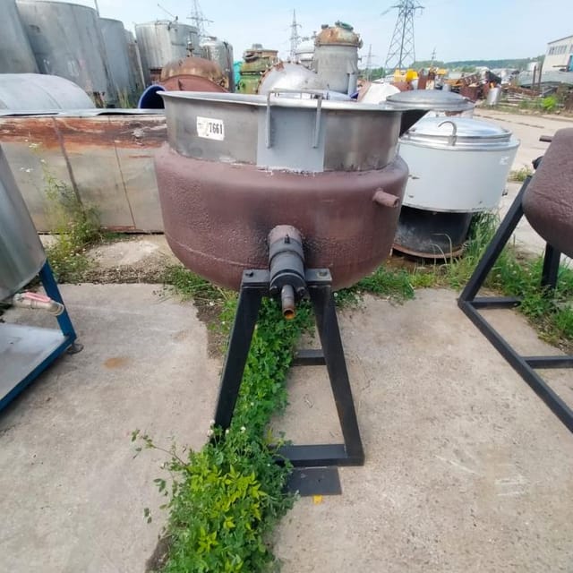 Котел опрокидывающийся 250л инв.7661