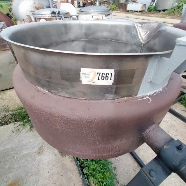 Котел опрокидывающийся 250л инв.7661