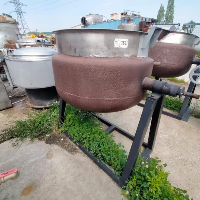 Котел опрокидывающийся 250л инв.7661