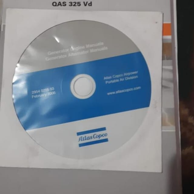 Генератор дизельный ATLAS COPCO QAS 325