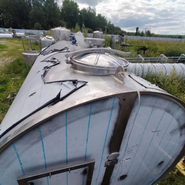 Танк охладитель МОР-6000М без холодильного агрегата инв.8658