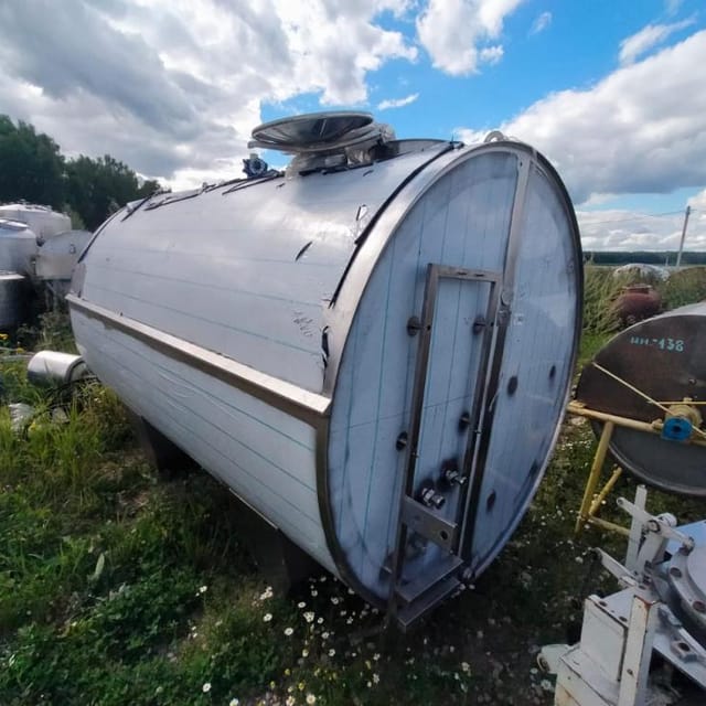 Танк охладитель МОР-6000М без холодильного агрегата инв.8658