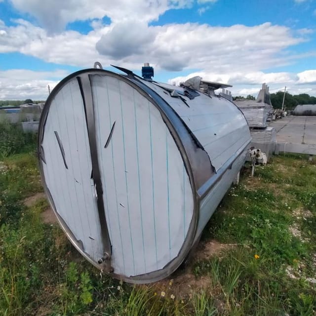 Танк охладитель МОР-6000М без холодильного агрегата инв.8658