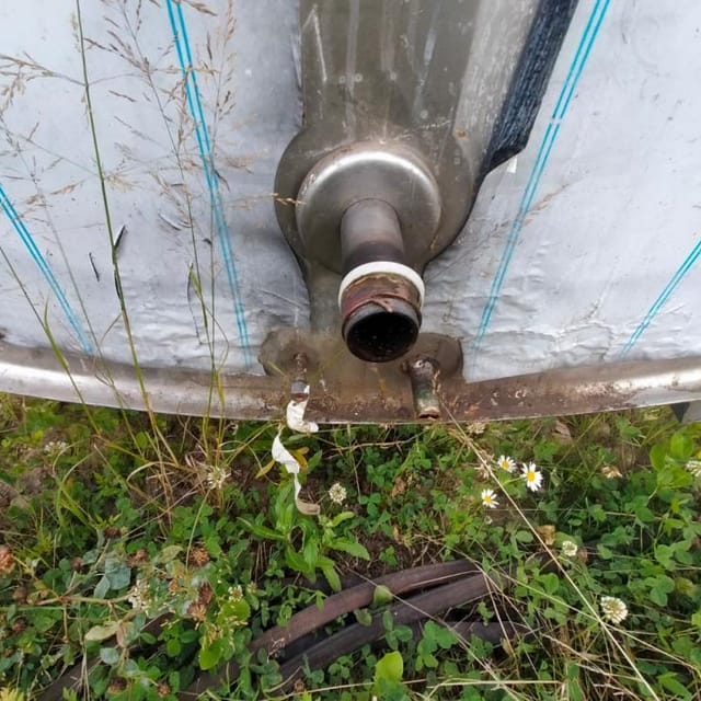 Танк охладитель МОР-6000М без холодильного агрегата инв.8658