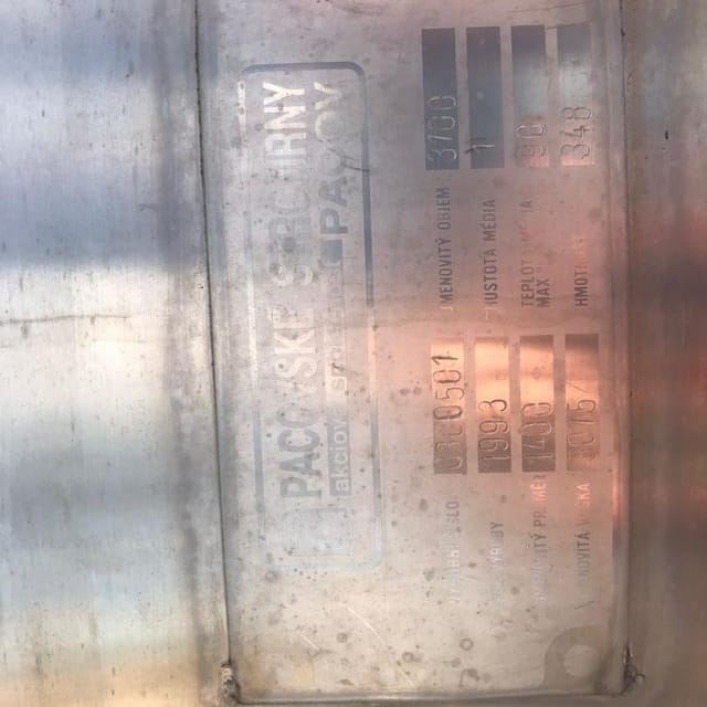 Емкость 3100л инв.10702