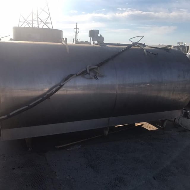 Танк охладитель Г6-ОРМ 3500л с холодильной установкой инв.10713