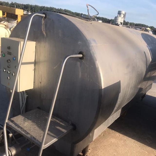 Танк охладитель Г6-ОРМ 3500л с холодильной установкой инв.10713