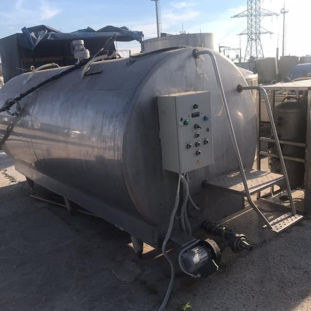 Танк охладитель Г6-ОРМ 3500л с холодильной установкой инв.10713