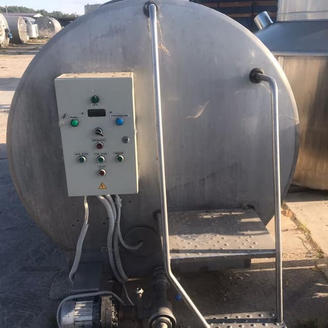 Танк охладитель Г6-ОРМ 3500л с холодильной установкой инв.10713