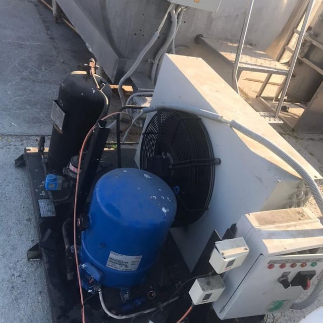 Танк охладитель Г6-ОРМ 3500л с холодильной установкой инв.10713