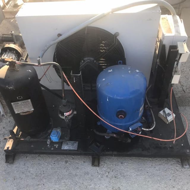 Танк охладитель Г6-ОРМ 3500л с холодильной установкой инв.10713