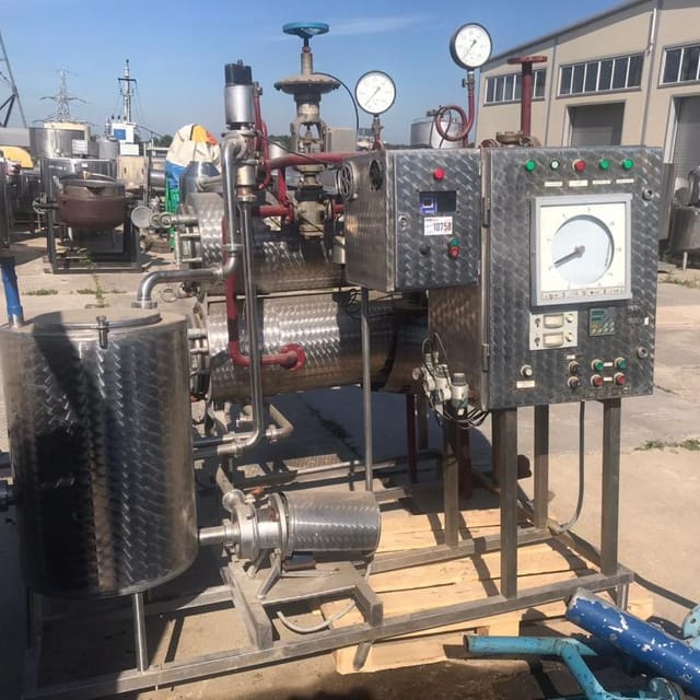 Пастеризационная установка 10т инв.10758