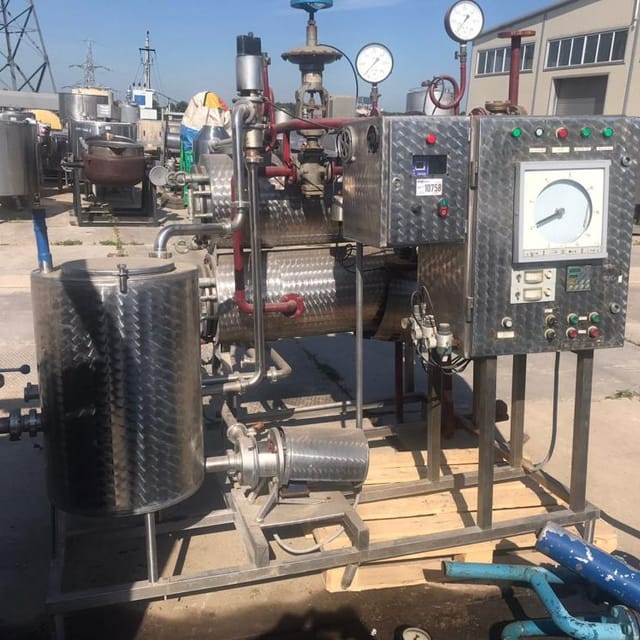 Пастеризационная установка 10т инв.10758