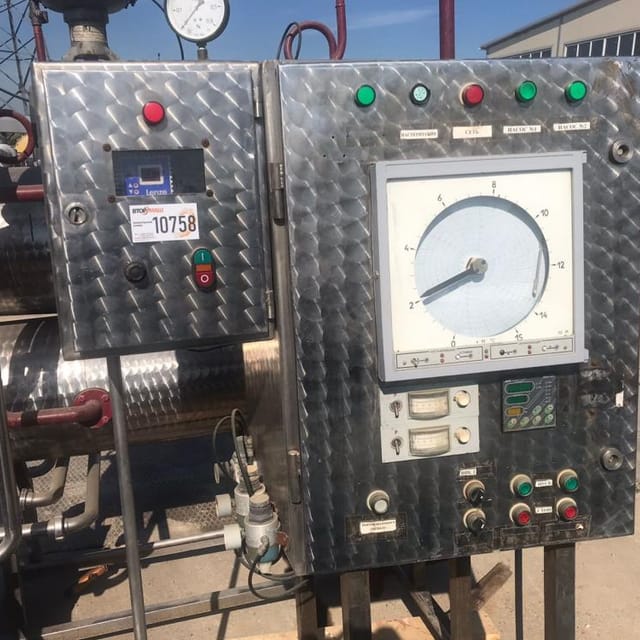 Пастеризационная установка 10т инв.10758