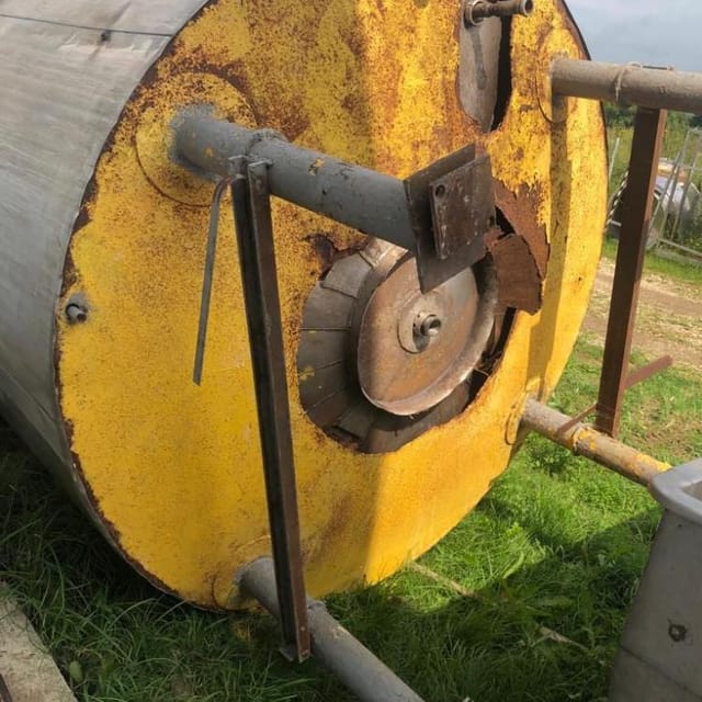 Емкость с рубашкой 6,3м3 инв.8691