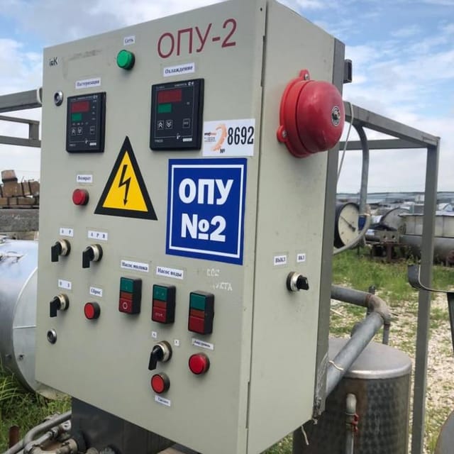 Пастеризационно-охладительная установка 2т инв.8692