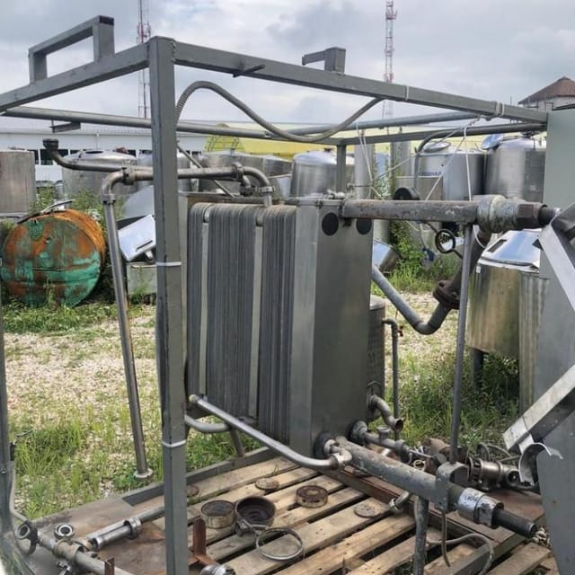 Пастеризационно-охладительная установка 2т инв.8692