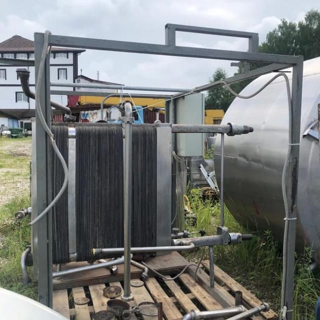 Пастеризационно-охладительная установка 2т инв.8692