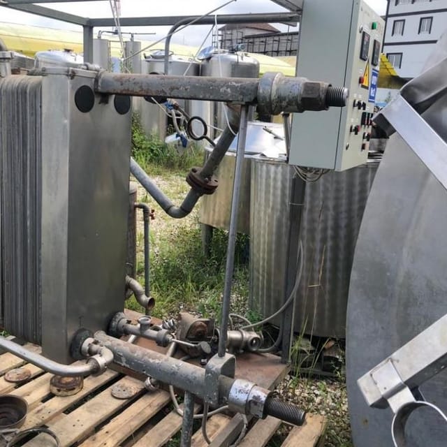 Пастеризационно-охладительная установка 2т инв.8692