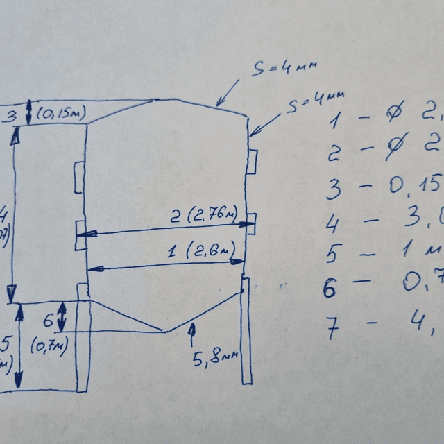 Емкость 18 куб.м.
