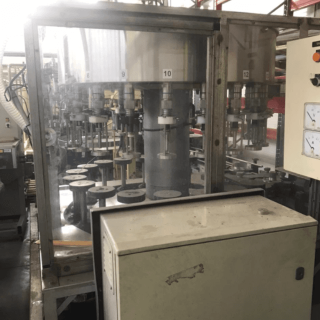 Моноблок розлива и укупорки тиражной смеси "SEITZ-FULLA" в стеклобутылку инв.7872