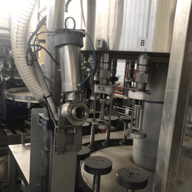 Моноблок розлива и укупорки тиражной смеси "SEITZ-FULLA" в стеклобутылку инв.7872