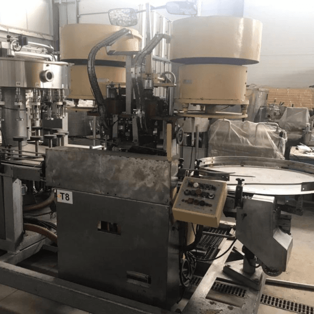 Моноблок розлива и укупорки тиражной смеси "SEITZ-FULLA" в стеклобутылку инв.7872