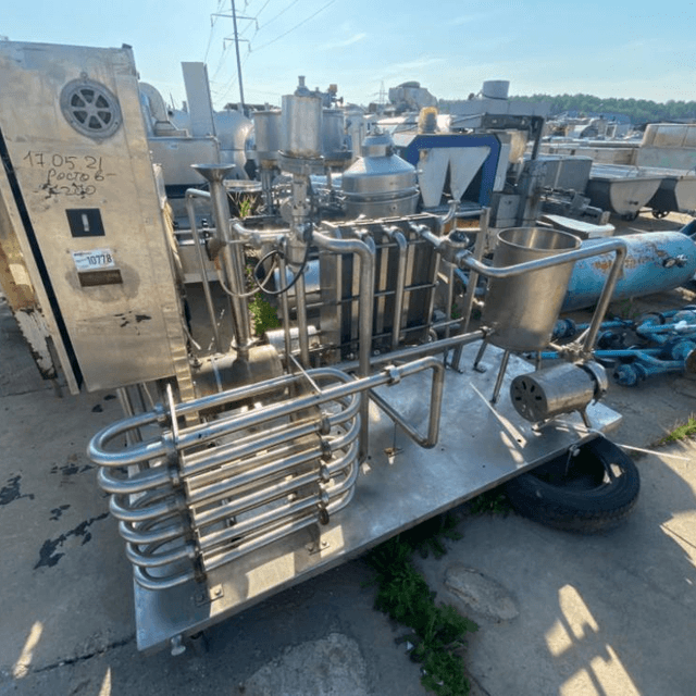 Пастеризатор "Поток" на 1000л. инв.10778