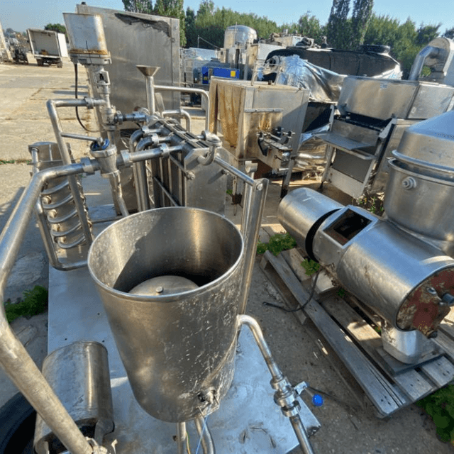 Пастеризатор "Поток" на 1000л. инв.10778