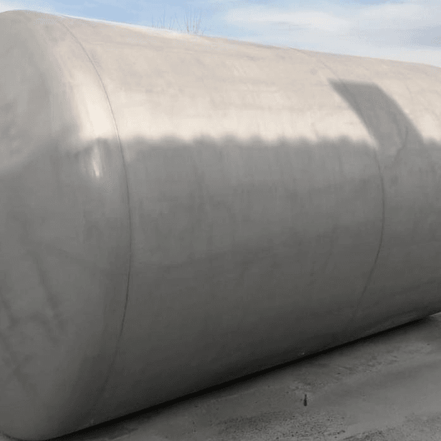 Емкость 20куб.м. горизонтальная с ложементами