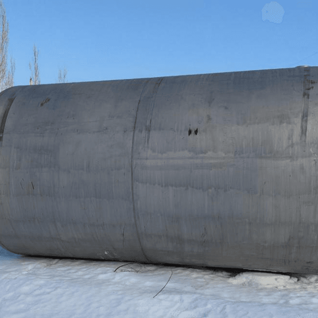 Емкость 20куб.м. горизонтальная с ложементами