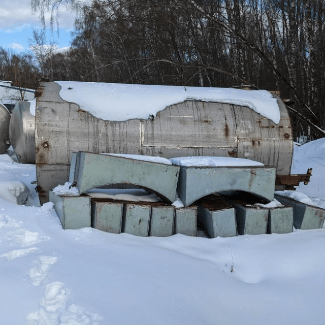 Емкость 20куб.м. горизонтальная с ложементами
