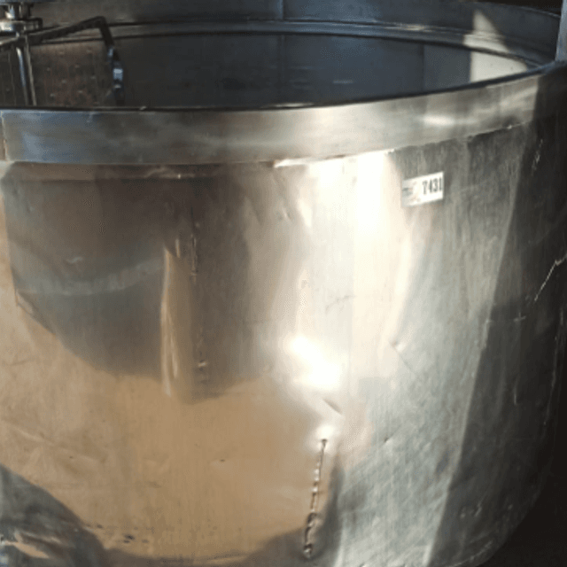 Сырная ванна 2500л инв.7431