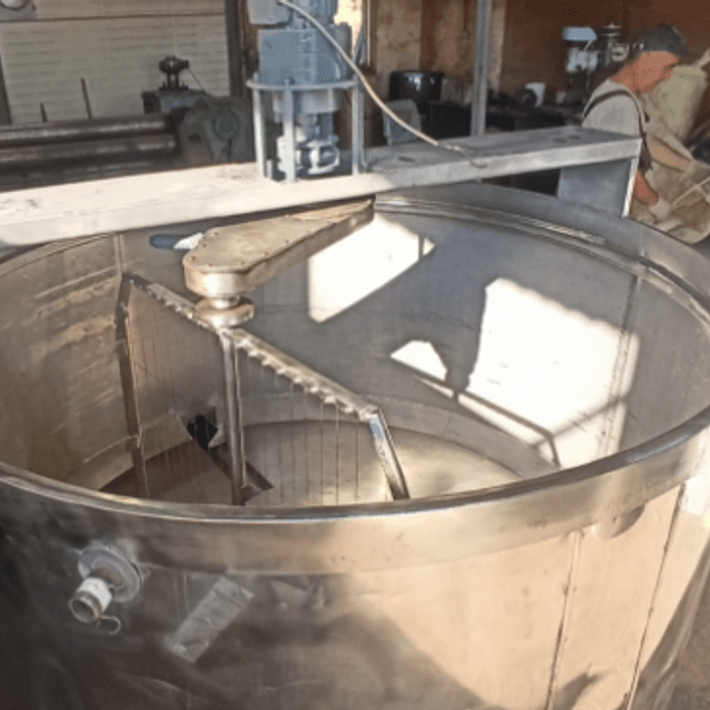 Сырная ванна 2500л инв.7431