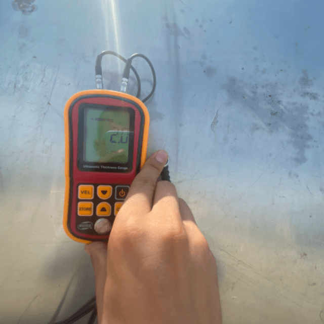 Емкость вертикальная 6,3 куб.м. инв.10784