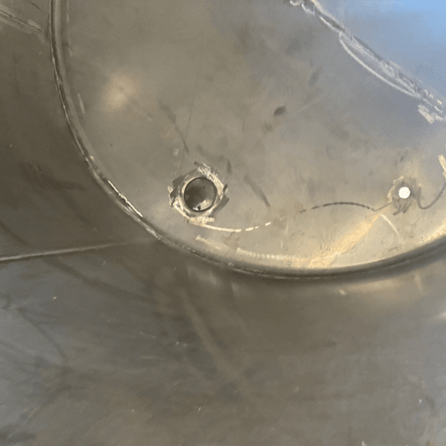 Емкость вертикальная 6,3 куб.м. инв.10784