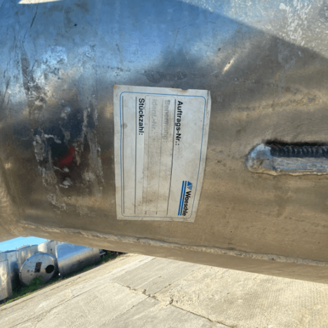 Ёмкость алюминиевая 11 кубов инв.10785