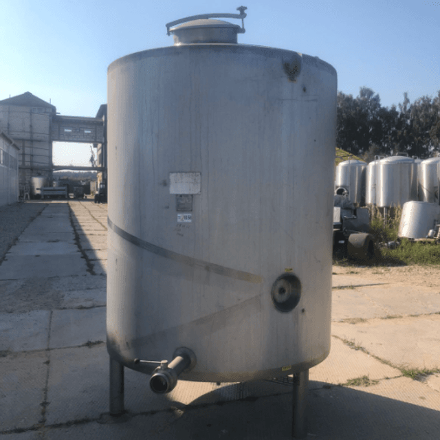 Емкость 4 куб.м. с рубашкой инв.8158