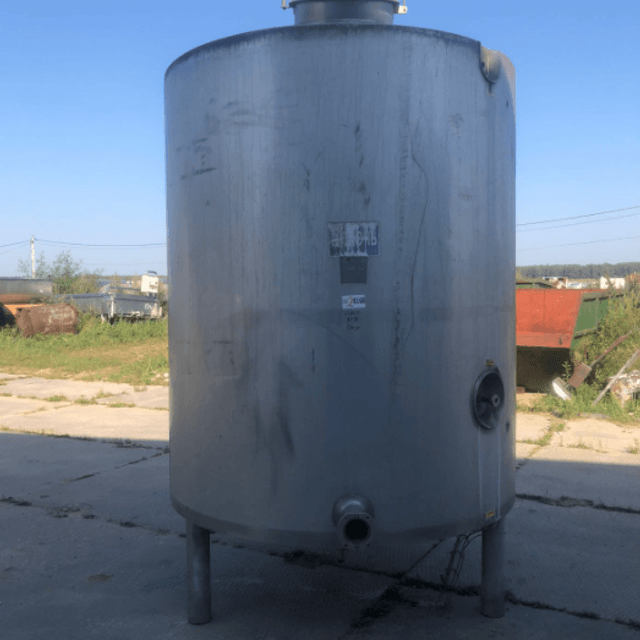 Емкость 4 куб.м. с рубашкой инв.8160