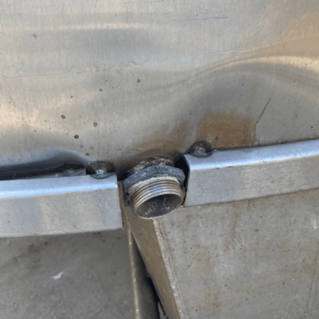 Емкость одностенная. 6300л инв.10791