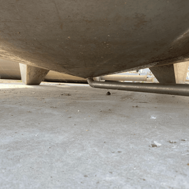 Емкость одностенная. 6300л инв.10791