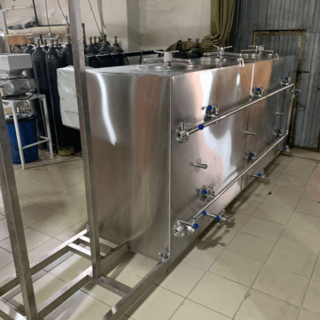 Сип мойка 3 ёмкости по 500 литров