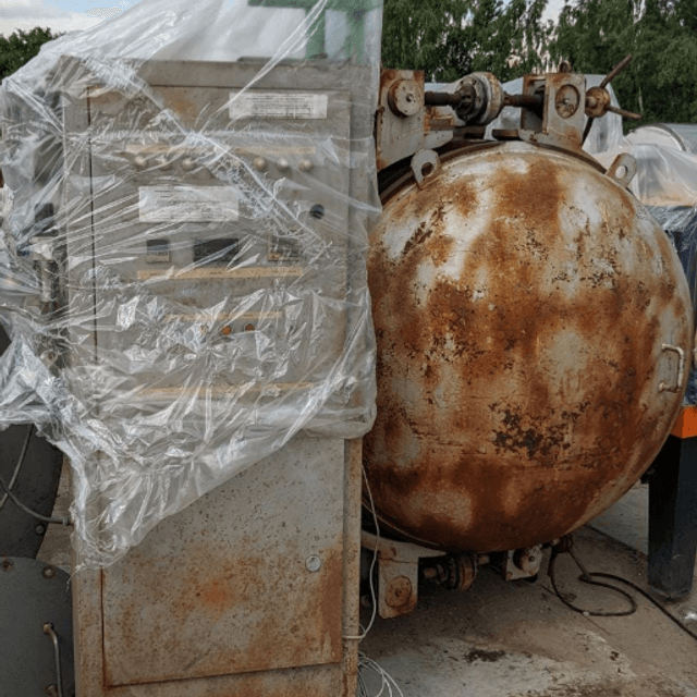 Автоклав стальной, горизонтального исполнения е.2032