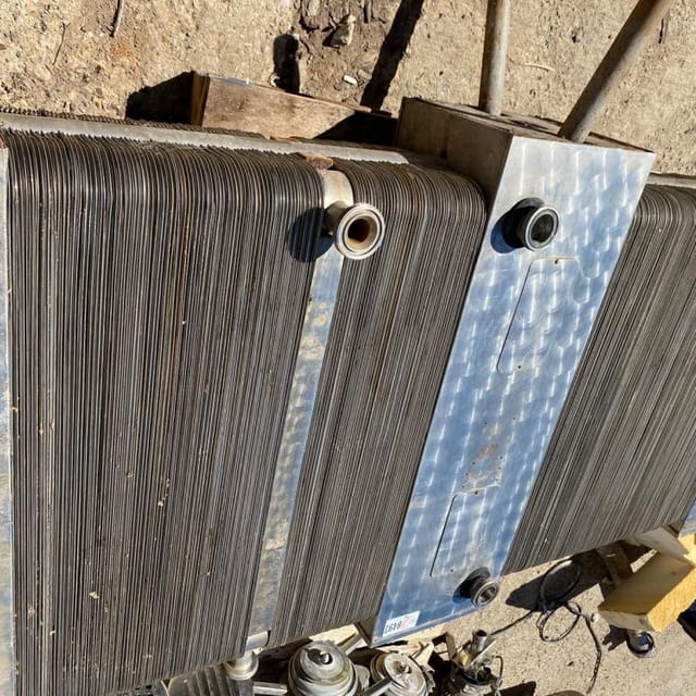 Теплообменник пластинчатый от пастеризатора ОКЛ-10 10т инв.8497