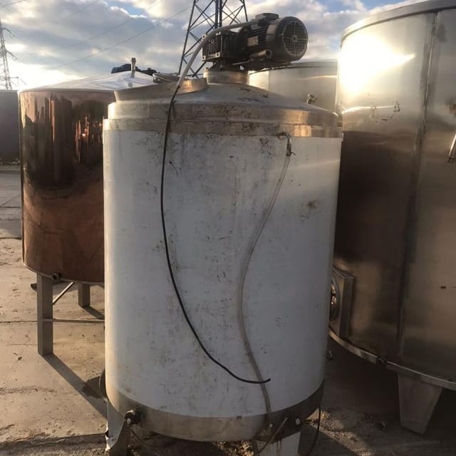 Ёмкость 1 куб.м с рубашкой инв.10865