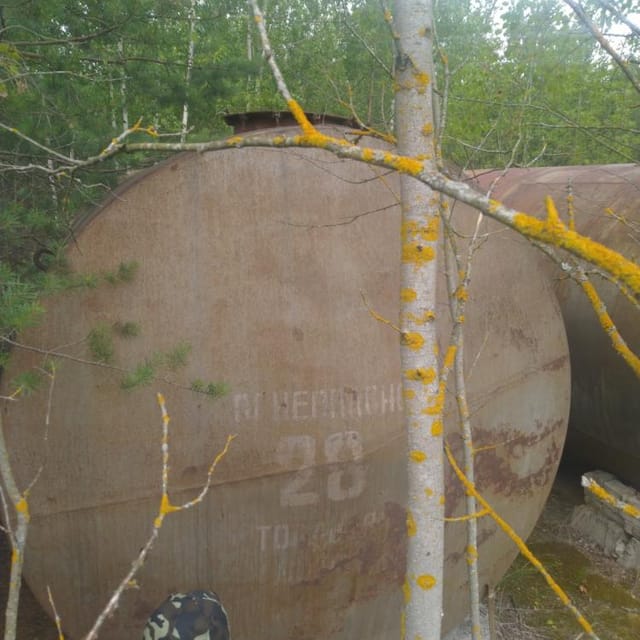 Емкость стальная 50куб.м.