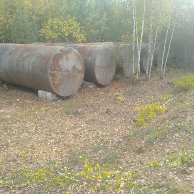 Емкость стальная 50куб.м.