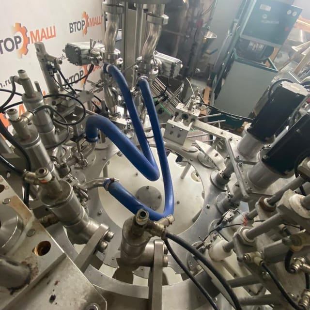 Линия розлива молока 1500бут  АДНК 39ЛР инв.8155