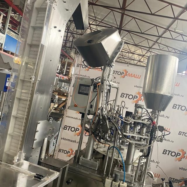 Линия розлива молока 1500бут  АДНК 39ЛР инв.8155