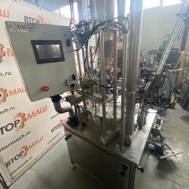 Линия розлива молока 1500бут  АДНК 39ЛР инв.8155